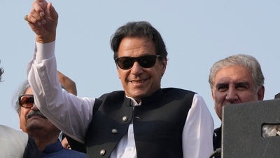Imran Khan: Pakistan's former Prime Minister Imran Khan is seen. (AP)