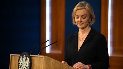 Former Britain's Prime Minister Liz Truss. (AP) Former Britain's Prime Minister Liz Truss. (AP)