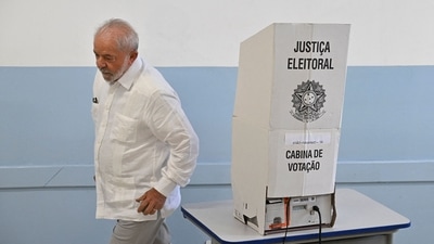 Brazil Election 2022: Luiz Inacio Lula da Silva is seen. (AFP) Brazil Election 2022: Luiz Inacio Lula da Silva is seen. (AFP)