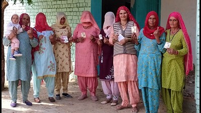 PRI polls: Haryana records 71% turnout PRI polls: Haryana records 71% turnout