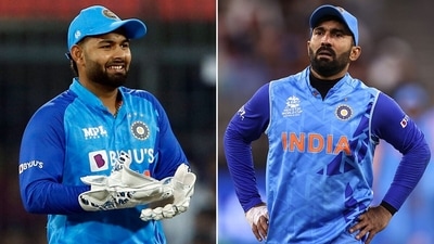 Rishabh Pant replaced the injured Dinesh Karthik (Getty)