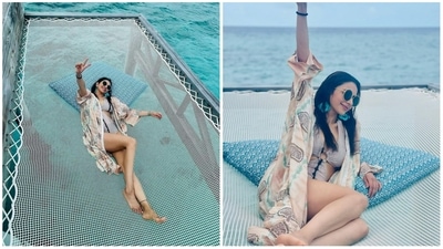 Rakul Preet Singh is chilling n Maldives.