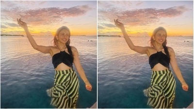 Rakul Preet Singh sums up her vacay: ‘Sunset, starry nights and a happy girl' (Instagram/@rakulpreet) Rakul Preet Singh sums up her vacay: ‘Sunset, starry nights and a happy girl' (Instagram/@rakulpreet)