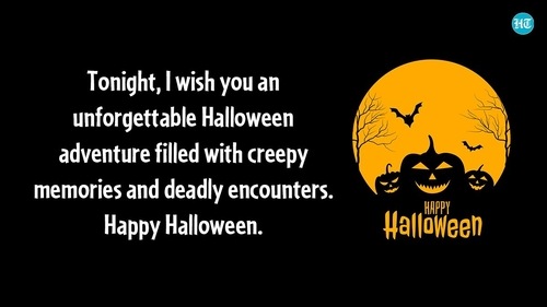 Send these spooky and funny wishes to your friends and family to celebrate Halloween. (HT Photo) Send these spooky and funny wishes to your friends and family to celebrate Halloween. (HT Photo)