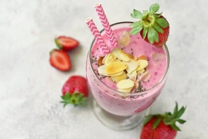Strawberry vanilla lassi (istockphoto) Strawberry vanilla lassi (istockphoto)