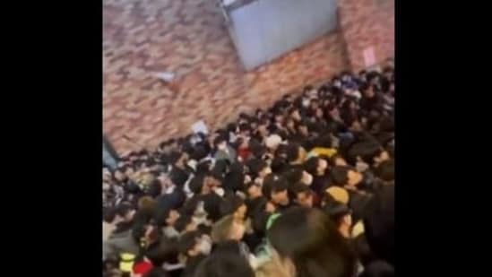 Seoul Halloween stampede: The alleyway was packed wall to wall when people started falling on top of each other