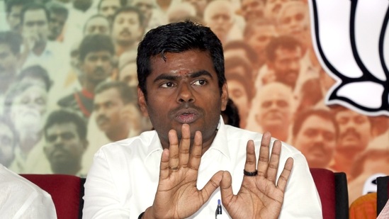 Tamil Nadu Bharatiya Janata Party (BJP) President K Annamalai. (ANI Photo) Tamil Nadu Bharatiya Janata Party (BJP) President K Annamalai. (ANI Photo)