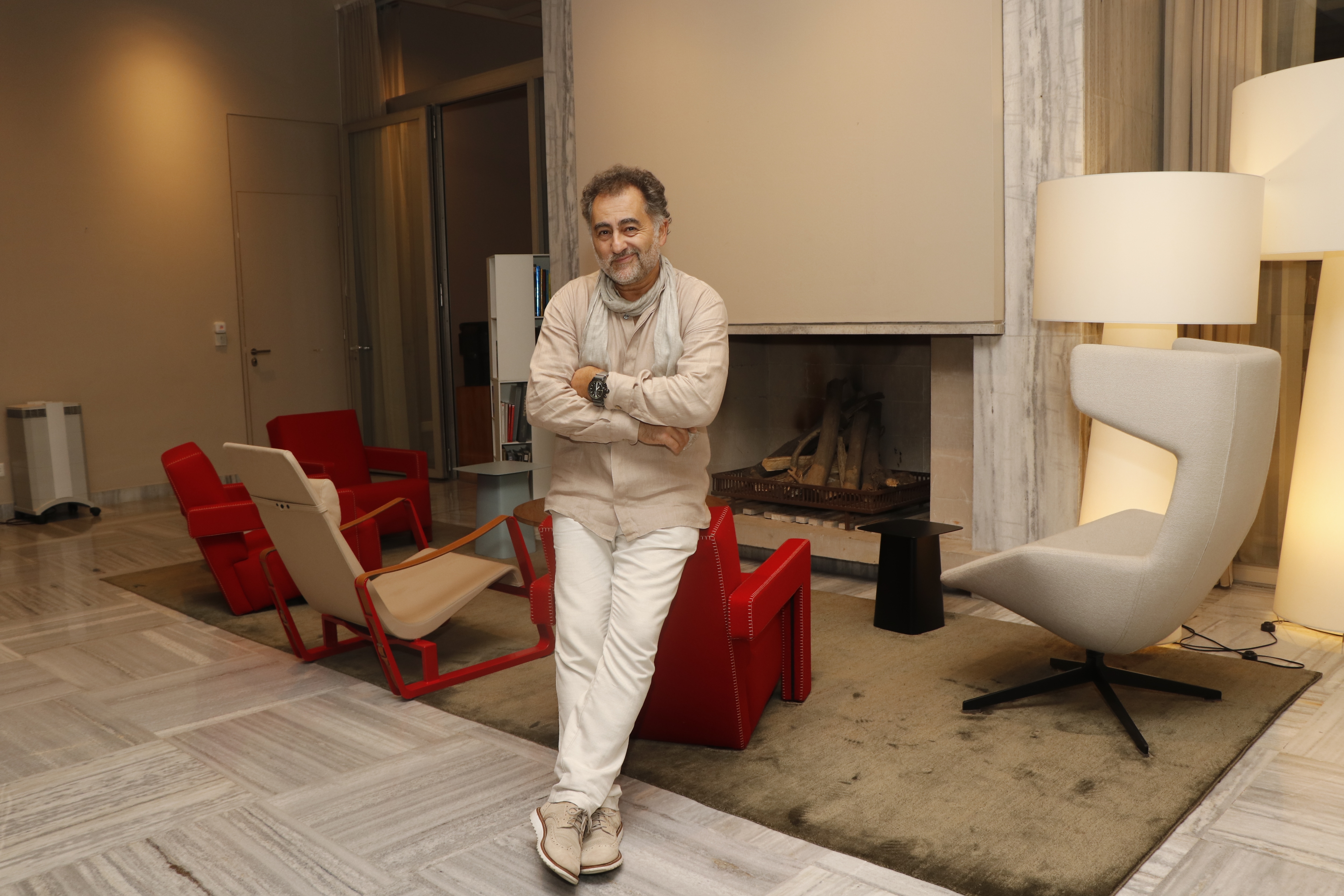 Gerry Hofstetter, Swiss light art innovator, was in Delhi recently.