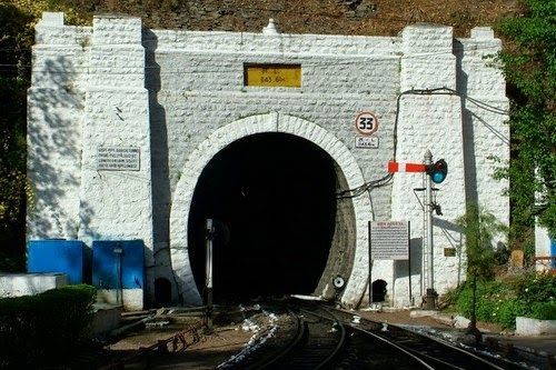 Tunnel 33 in Shimla is named after Colonel Barog whose ghost is believed to haunt the place. (pinterest)