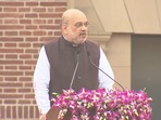 Union home minister Amit Shah. (Screengrab of video/Amit Shah Twitter) Union home minister Amit Shah. (Screengrab of video/Amit Shah Twitter)