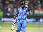 Suryakumar Yadav walks from the field after he was dismissed during the T20 World Cup match between India and South Africa in Perth(AP) Suryakumar Yadav walks from the field after he was dismissed during the T20 World Cup match between India and South Africa in Perth(AP)