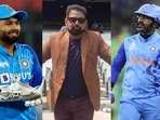 Rishabh Pant; Chetan Sharma; Dinesh Karthik Rishabh Pant; Chetan Sharma; Dinesh Karthik