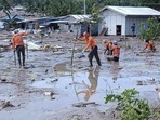 Philippines Nalgae Storm: Rescuers continue their search for missing bodies at Barangay Kusiong, Datu Odin Sinsuat, Maguindanao province.(AP) Philippines Nalgae Storm: Rescuers continue their search for missing bodies at Barangay Kusiong, Datu Odin Sinsuat, Maguindanao province.(AP)