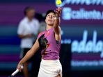 The first match in women's singles will be played between USA's Jessica Pegula and Greece's Maria Sakkari on November 1, Tuesday.(AFP) The first match in women's singles will be played between USA's Jessica Pegula and Greece's Maria Sakkari on November 1, Tuesday.(AFP)