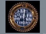 The rock crystal disc engraved with eight episodes from the story of Susanna dates back to 855-869(The Trustees of the British Museum) The rock crystal disc engraved with eight episodes from the story of Susanna dates back to 855-869(The Trustees of the British Museum)