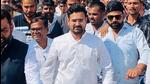 Congress legislator Ramniwas Gawriya attacked Dharmendra Rathore, a party leader close to Ashok Gehlot, after his visit to Parbatsar constituency (Twitter/RamniwasGawriya) Congress legislator Ramniwas Gawriya attacked Dharmendra Rathore, a party leader close to Ashok Gehlot, after his visit to Parbatsar constituency (Twitter/RamniwasGawriya)