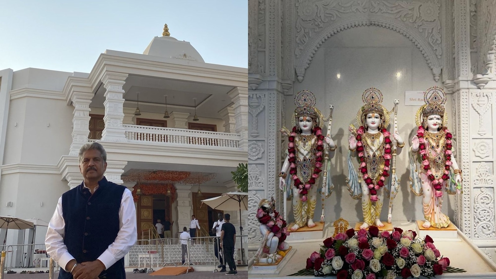 Anand Mahindra Visits Hindu Temple In Dubai 1667207445697 1667207467089 1667207467089 