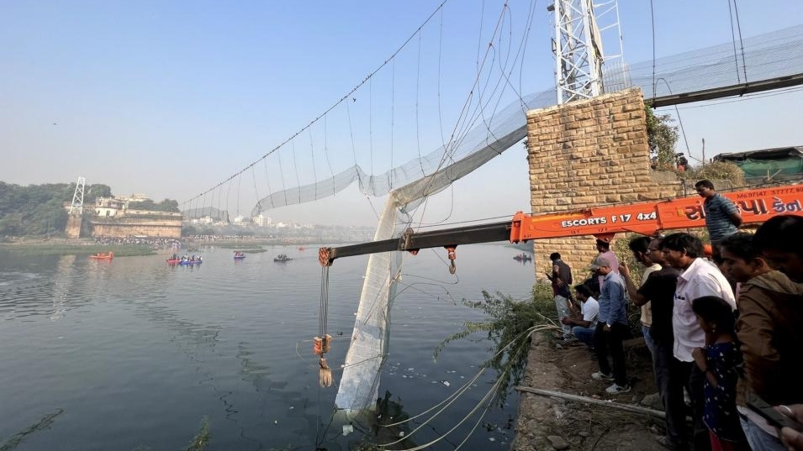 Afternoon Brief How Bridge Collapse In Gujarat s Morbi Happened And Afternoon Brief How Bridge Collapse In Gujarat s Morbi Happened And