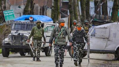 Security forces in south Kashmir. (PTI File Photo)