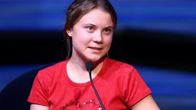 Greta Thunberg: Swedish climate activist Greta Thunberg is seen. (Reuters)