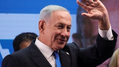 Israel Election: Former Israeli Prime Minister Benjamin Netanyahu is seen. (Reuters)