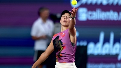 The first match in women's singles will be played between USA's Jessica Pegula and Greece's Maria Sakkari on November 1, Tuesday. (AFP)