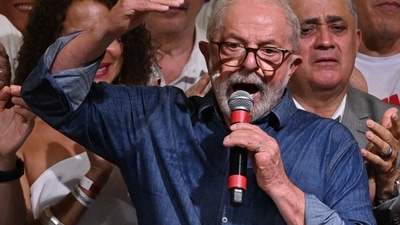 Elected president for the leftist Workers Party (PT) Luiz Inacio Lula da Silva. (AFP)