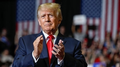 Donald Trump: Former US president Donald Trump speaks during a rally. (Reuters)