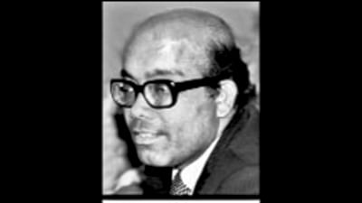 Art historian and Indian iconography specialist DC Bhattacharya (HT Photo)