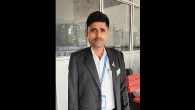 Rajendra Singh, senior ticket examiner with Northern Railways, saved the female passenger (Sourced)