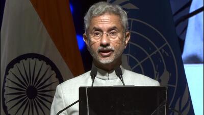 External affairs minister S Jaishankar. (ANI Photo)