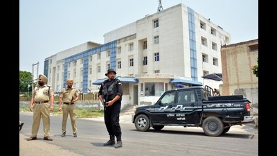 Seeking his remand, police said they have found a video in which the juvenile, along with a co-accused, were seen near the intelligence headquarters two days before the attack. (HT) Seeking his remand, police said they have found a video in which the juvenile, along with a co-accused, were seen near the intelligence headquarters two days before the attack. (HT)