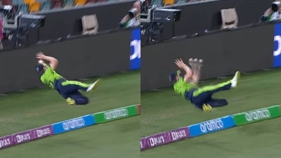 McCarthy pulled off what might just go down as the best fielding effort of the T20 World Cup (ICC Facebook screenshot)