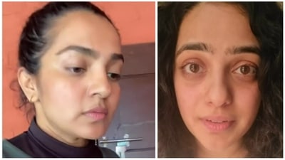 Parvathy and Nithya Menen left their fans wondering with their pregnancy announcements. Parvathy and Nithya Menen left their fans wondering with their pregnancy announcements.