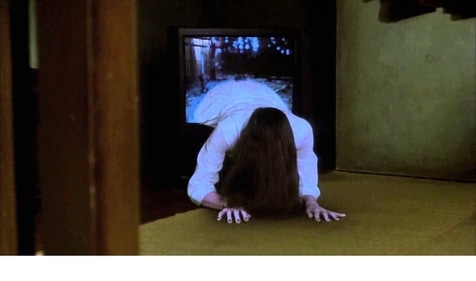 A glimpse of the ghost of 1998 Japanese film Ring. A glimpse of the ghost of 1998 Japanese film Ring.
