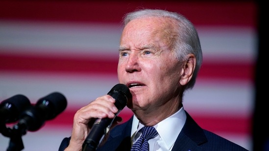 Biden expresses condolences to families of Morbi bridge collapse victims(AP)