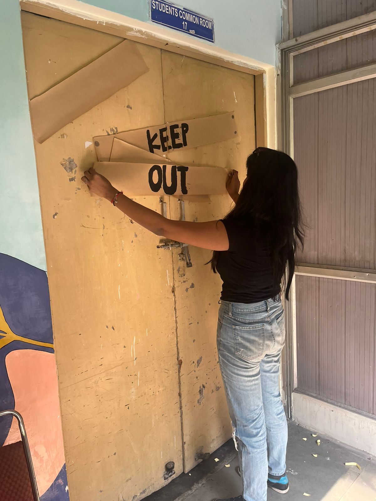 College students are leaving no stone unturned to give a spooky makeover to their campus parties. College students are leaving no stone unturned to give a spooky makeover to their campus parties.
