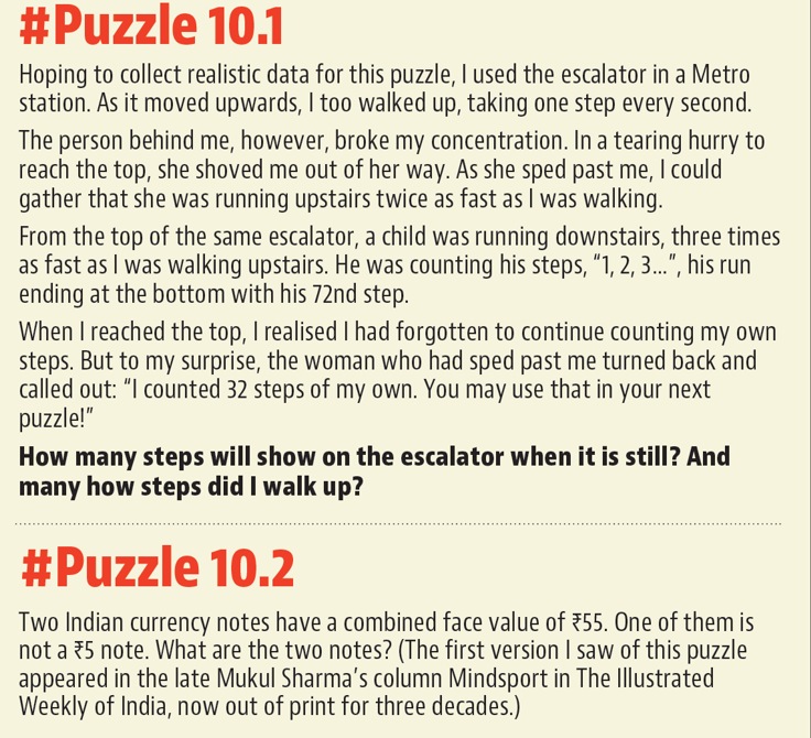 #Puzzle 10.1 and #Puzzle 10.2 #Puzzle 10.1 and #Puzzle 10.2