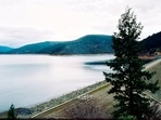 Lewiston Dam on the Trinity River at Lewiston, California is viewed March 12, 2003.
