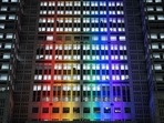Tokyo Same-Sex Marriages: Tokyo metropolitan government building is seen illuminated with rainbow lights.(AFP) Tokyo Same-Sex Marriages: Tokyo metropolitan government building is seen illuminated with rainbow lights.(AFP)