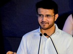 Former cricketer Sourav Ganguly speaks during Cricket Association of Bengal (CAB) annual award ceremony 2022, at Netaji Indoor Stadium in Kolkata.(PTI) Former cricketer Sourav Ganguly speaks during Cricket Association of Bengal (CAB) annual award ceremony 2022, at Netaji Indoor Stadium in Kolkata.(PTI)