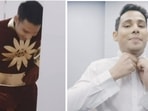 Siddhant Chaturvedi becomes Pandit Gangadhar from Shaktimaan. Siddhant Chaturvedi becomes Pandit Gangadhar from Shaktimaan.
