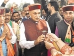 Former Himachal Pradesh chief minister Prem Kumar Dhumal.(Shyam Sharma/ HT Photo) Former Himachal Pradesh chief minister Prem Kumar Dhumal.(Shyam Sharma/ HT Photo)