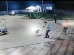While one of the two bike-borne robbers was shot dead by the guard, the other absconded following the incident. While one of the two bike-borne robbers was shot dead by the guard, the other absconded following the incident.