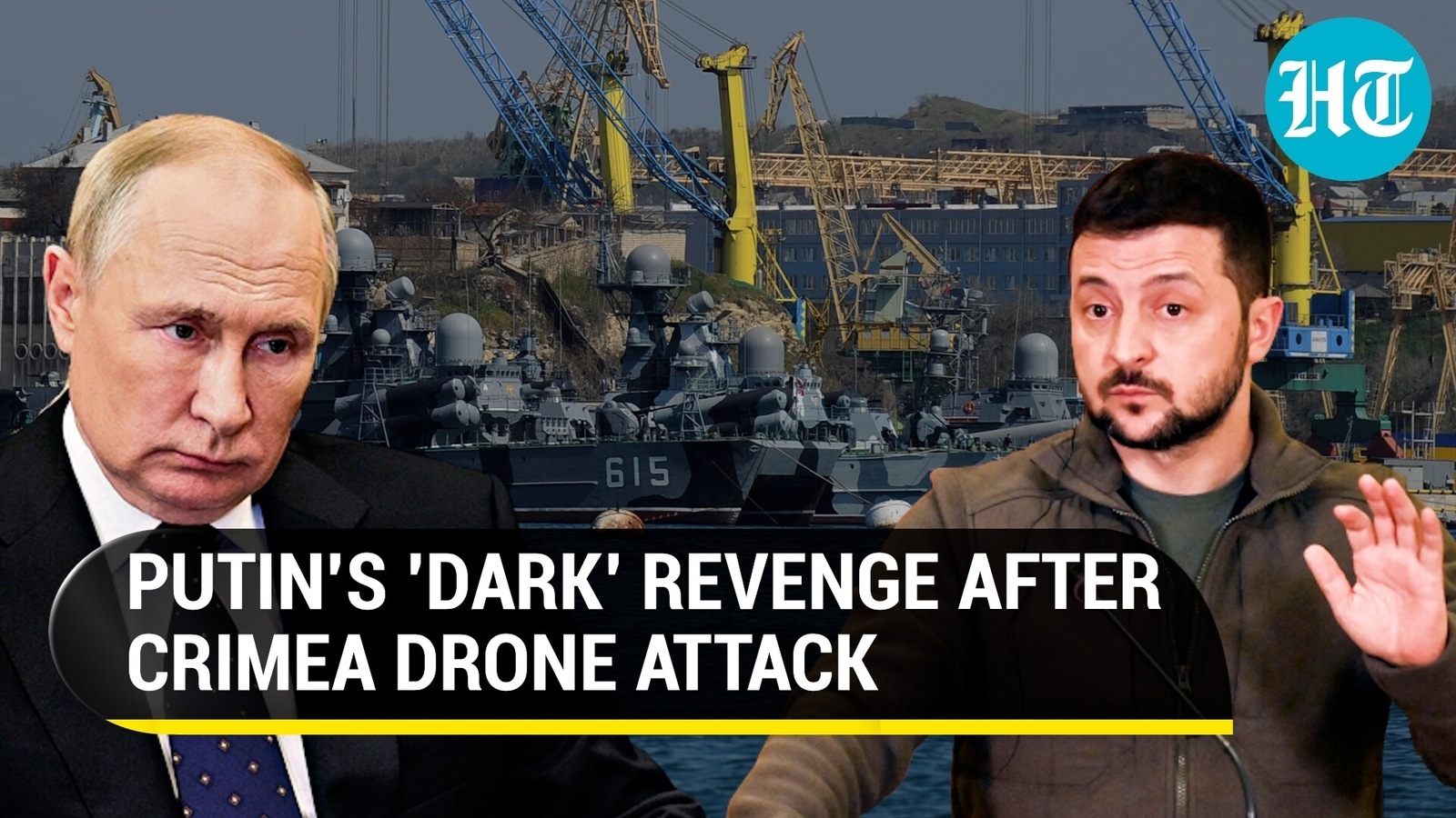 Putin says 'Strikes on power grids payback for Crimea drone attack ...