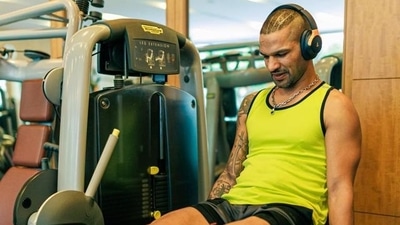 “My weekly fitness regime is four sessions of gym,” says Shikhar Dhawan. (Photo: Instagram/shikhardofficial)