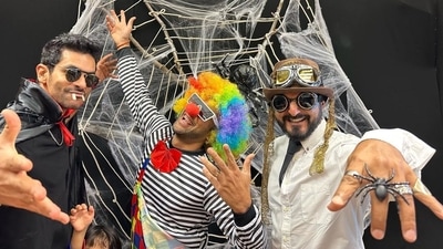 Sharing a series of images on her Instagram handle, Neha Dhupia captioned her post, "How much #halloween is too much #halloween… thank you for the trucks and treats … #alwaysascending." (Instagram/@nehadhupia) Sharing a series of images on her Instagram handle, Neha Dhupia captioned her post, "How much #halloween is too much #halloween… thank you for the trucks and treats … #alwaysascending." (Instagram/@nehadhupia)