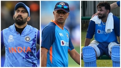 Indian head coach Dravid shared a crucial update about the availability of the senior wicketkeeper-batter (AP)