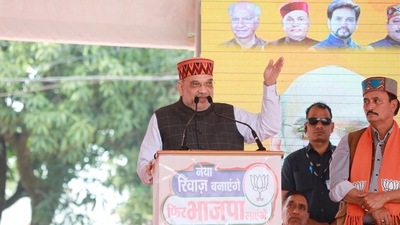 Union home minister Amit Shah. Union home minister Amit Shah.