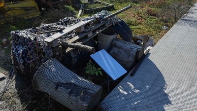 Russia-Ukraine War: The Starlink satellite-based broadband system at the Kherson border region. (AFP) Russia-Ukraine War: The Starlink satellite-based broadband system at the Kherson border region. (AFP)